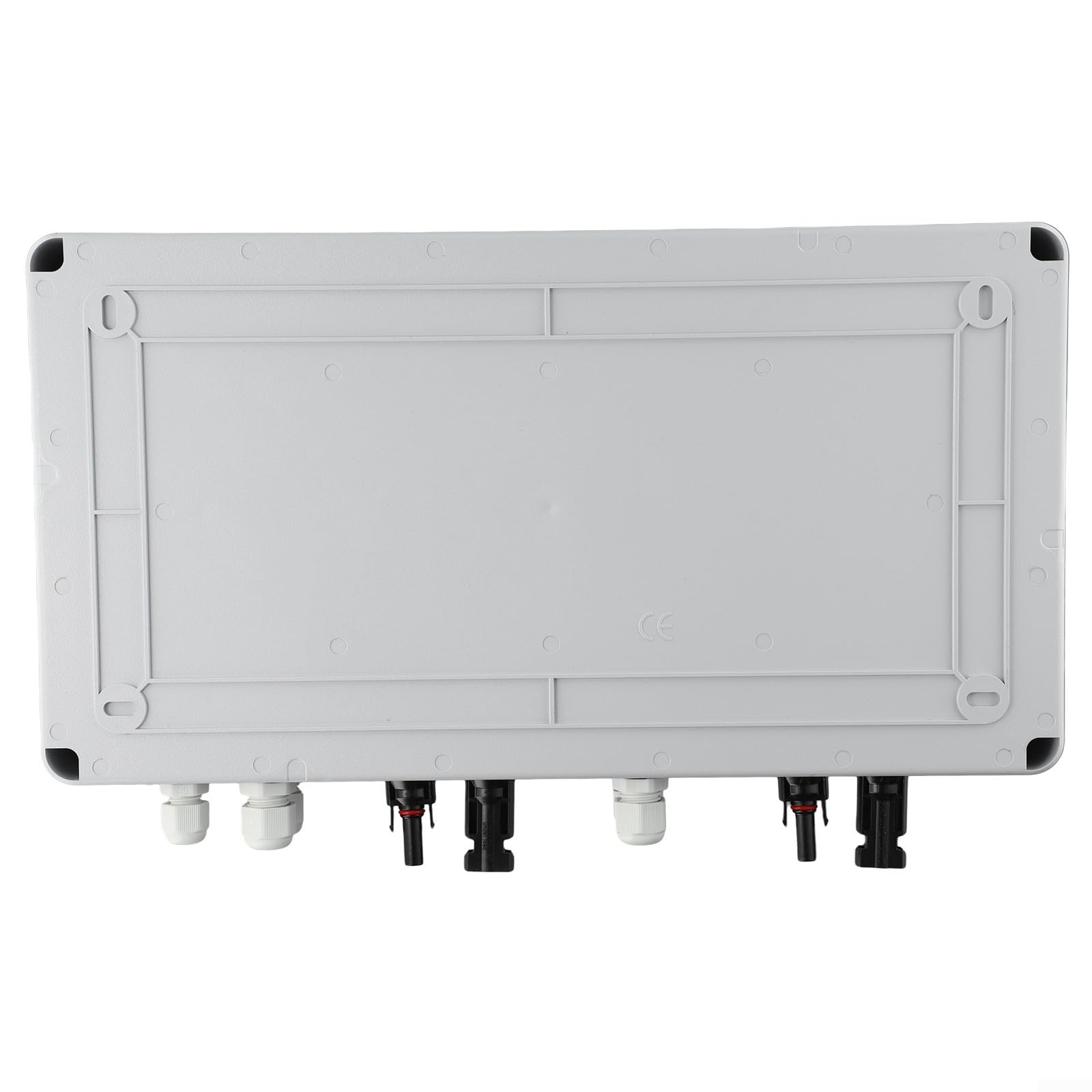 IP65 impermeable Solar PV Combiner Box 1000V 2 String 2 In 2 Out para sistemas fotovoltaicos residenciales en la azotea, equipado con componentes confiables de CC, protección contra sobretensión y