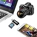 immagine 7TedGem lettore di schede di memoria USB, lettore di schede SD /micro SD , USB OTG ad adattatore USB 2.0 con connettore standard per PC e notebook smartphone e tablet con funzione OTG.   