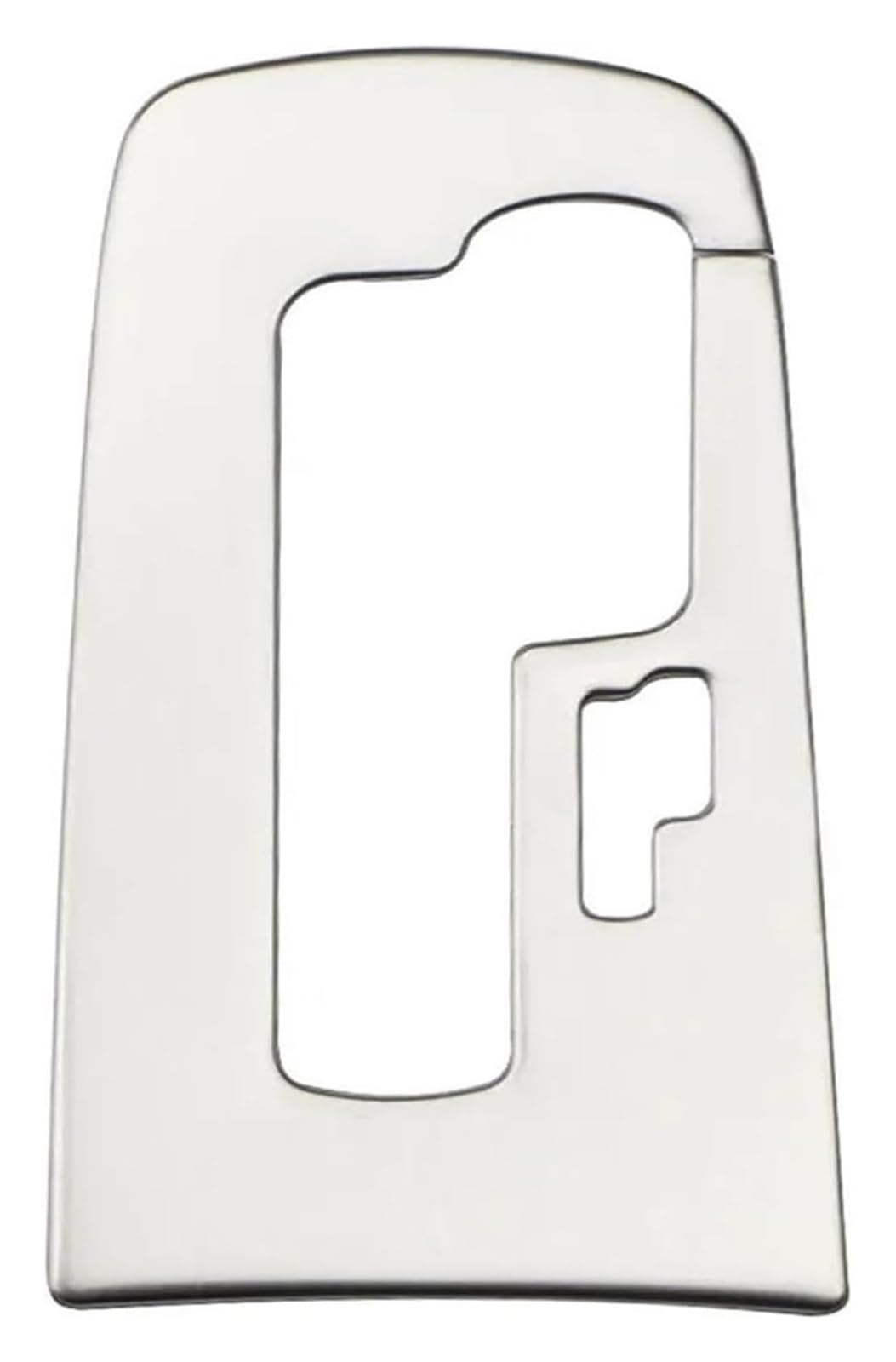 Qwqnsd Silver For Cruze 2009-2014 Car Gear Shift Panel Sticker Cover Decoration Trim Car Interior Mouldings(Silver)