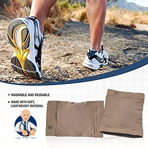 Miniatura 3 de Funda de soporte de arco de gel de silicona, plantilla de cojines cómodos, ortopédicos para masaje de pies planos para fascitis plantar, alivio del