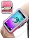 Produktbild Galaxy A5 Armband, iMangoo Sport Armband mit Schlüsselhalter Extension Strap Protection Handgelenk Tasche Wallet für Samsung Galaxy A5 2016 J5 J7 rosa