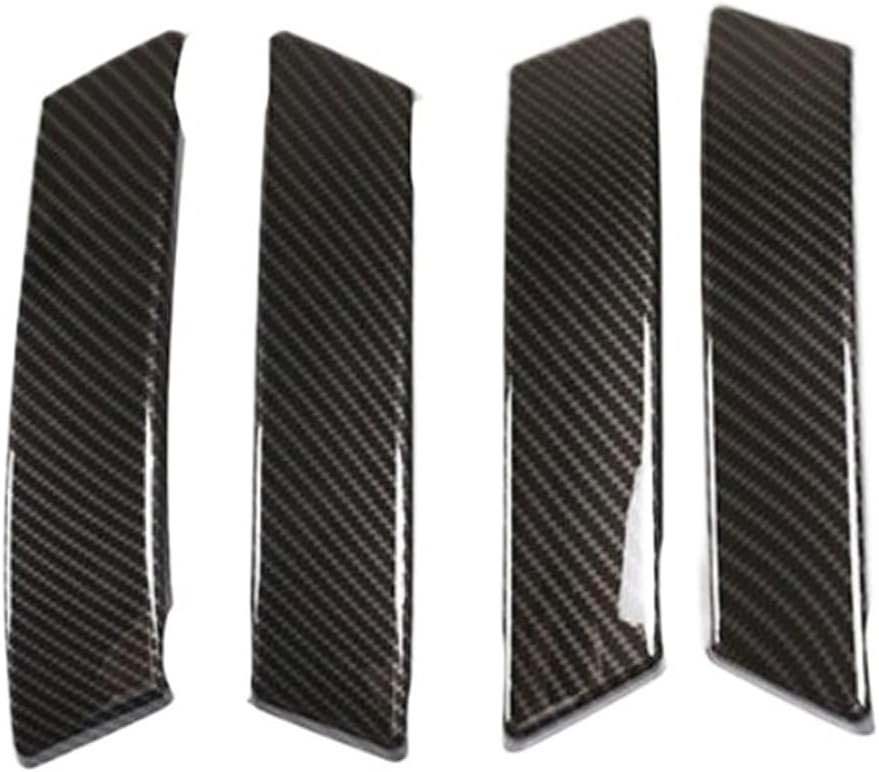 4pcs Car Styling Accessories ABS Interior Door Handles Panel Pull Cover Trim Compatible with Land Rover Discovery Sport 2020 2021 2022(Carbon Fiber Texture)
