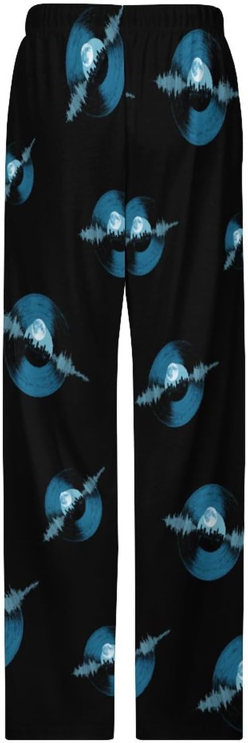 City Tunes Novelty Women's Pajama Pants Soft Comfy Loose Lounge Pjs Bottoms Sleepwear
