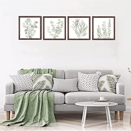 11X11 Square Picture Frames, 4 Pack Display Pictures 8X8/6X6/4X4 With Mat Or 11X11 Without Mat Hanging And Tabletop Wood Grain Photo Frame For Weddings Portraits Artwork Wall Mounting Decor #TOP7