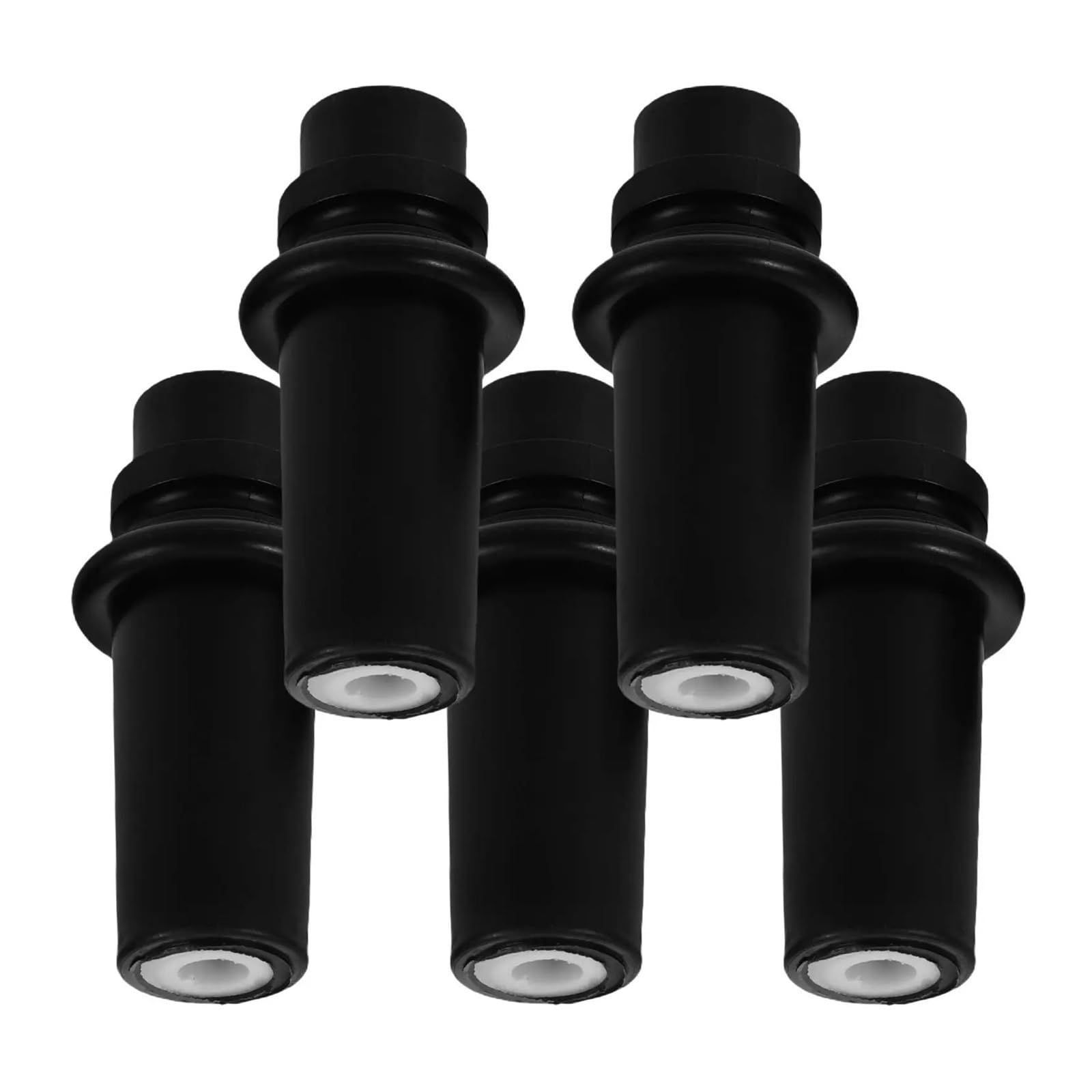 5 Stück Schwarze Gummispitzen For Cello-Stachel-Bodenschutz