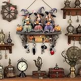 Matériau en bois robuste : le bois massif sculpté à la main garantit une surface durable avec une construction stable, donne à votre porte-clés une attraction intemporelle et un charme rustique pour le montage mural