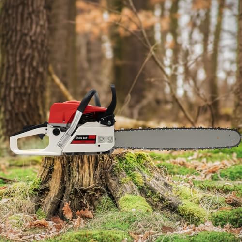 Benzin-Kettensäge mit 52CC Motor für effizientes Holzschneiden und umfassendes Zubehör – Bild 3
