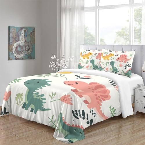 Housse de couette 3D dinosaures pour transformer la chambre des enfants