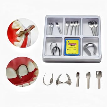 30pcs/pack Dental Proximal Anterior Strips Twin Anterior Matrices Matrix Systems Large Medium Small Dental Restoration Materials