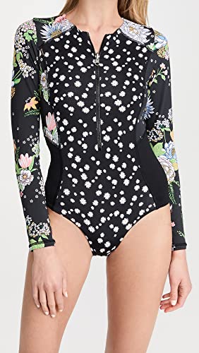 Maaji Womens Surfsuit One Piece Swimsuit, Black, Large Us #TOP4