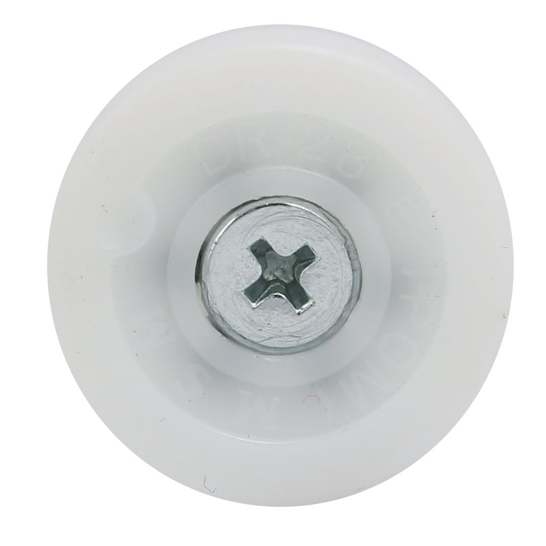 Aexit DR28C1L8 M6x8mm Material handling Thread 28mm Dia F Type Idler Bearing Pulley Model:16as212qo204