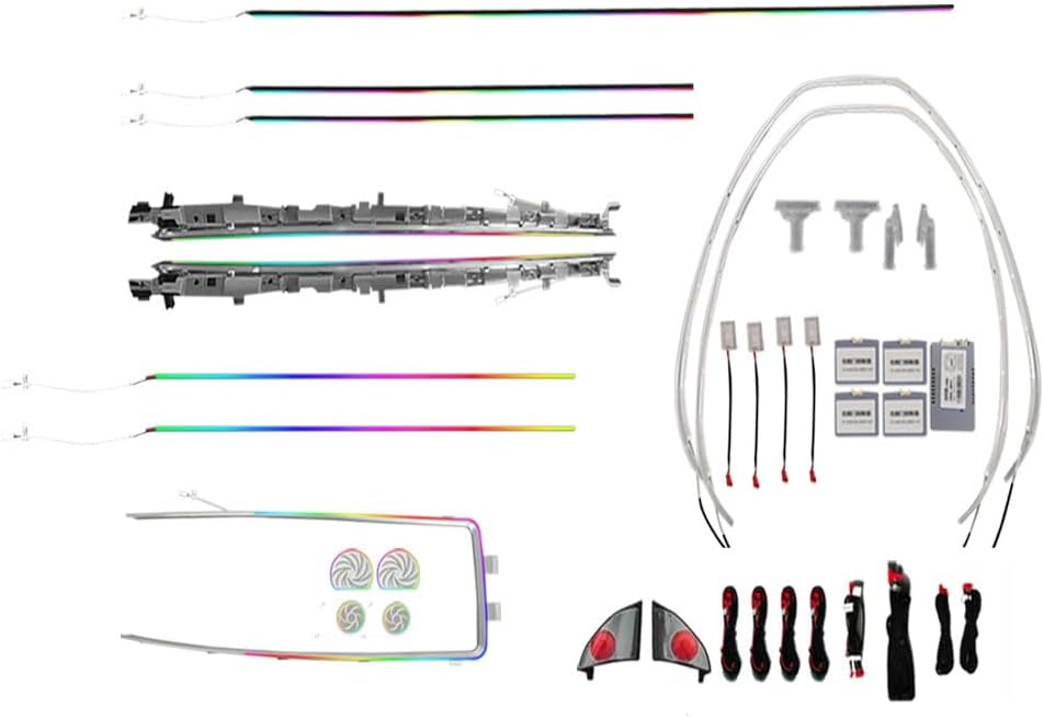 25 Light 256 Color for 2023 Model Y Active Ambient Lighting Atmosphere Light