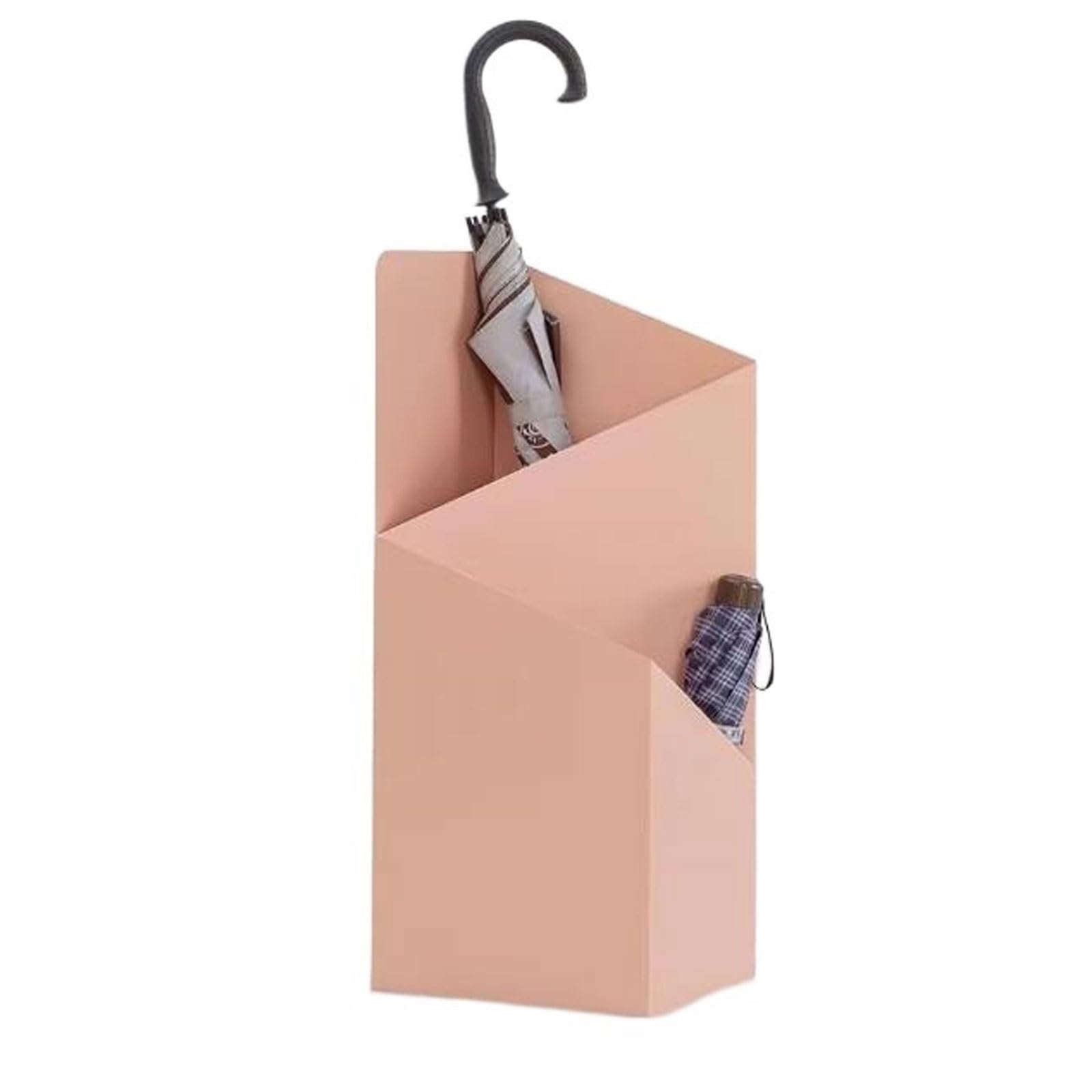 RUNZE765Z Umbrella Holder Umbrella Holder Stand for Entryway Bucket Storage Rack for Shop(Pink)