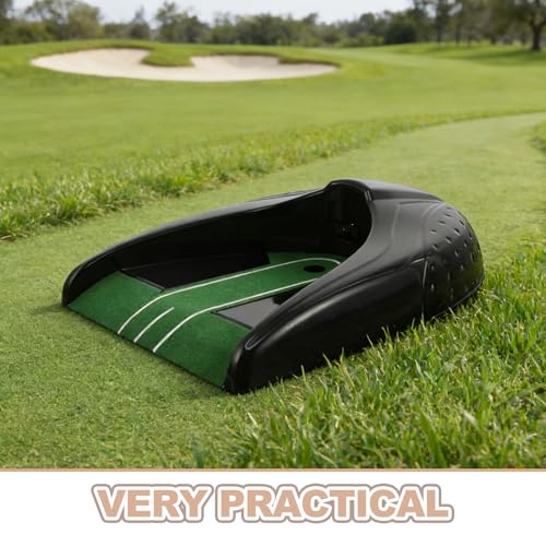 Entraîneur de golf automatique noir pour progresser au putting