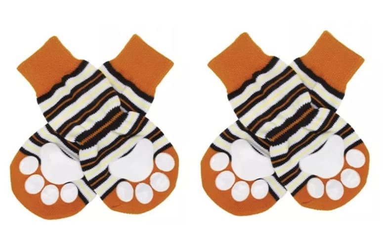 PETANGEL Anti-Slip Dog Socks with Grips Traction Control for Small Medium Large Dogs, Non Skid Indoor Double Side Pet Paw Protector for Hardwood Floor Wear (Size: M) (B0BS9WDZKQ) Amazon Price History, Amazon Price Tracker
