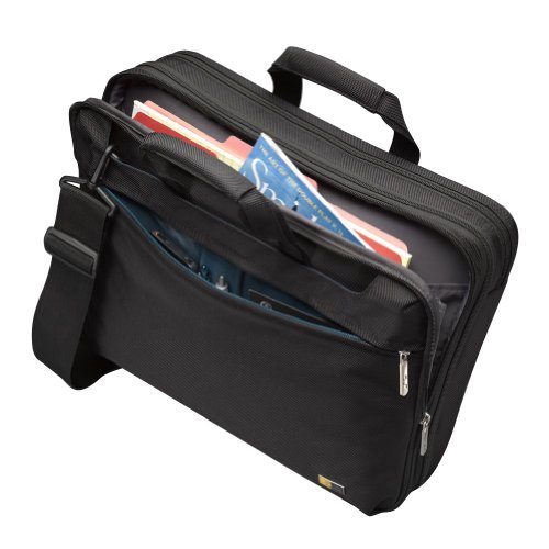 Image of Case Logic ZNCF-116 Fullsized 16-Inch Security Friendly Laptop Briefcase (Black)