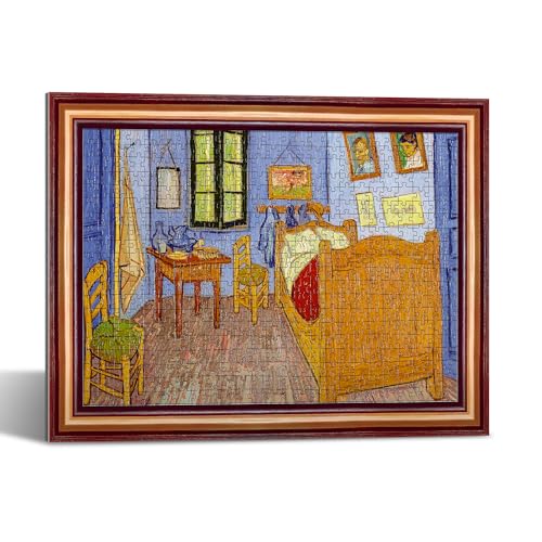 Trefl - Puzzlorama - Chambre Van Gogh à Arles, Vincent Van Gogh - 500 Pièces, Puzzle dans Le Cadre, pour Adultes et Enfants à partir de 10 Ans