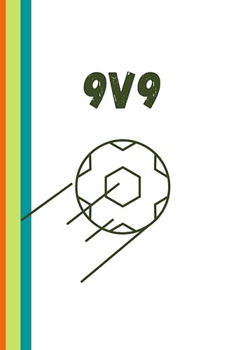 9v9 Soccer: Game Roster log book (Soccer Life)