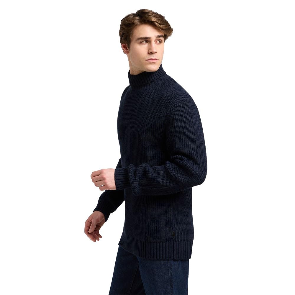 Lee Heavy Turtle Neck Felpa Uomo (Pacco da 1)