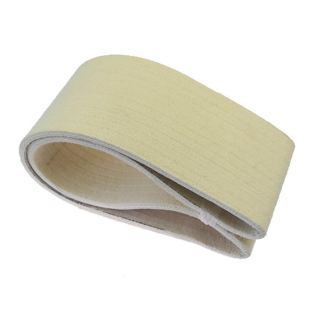 Wollfilz-Schleifpapier nahtloses Schleifband, Edelstahlrohre 1 Stück