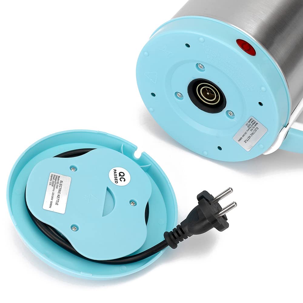 Bollitore elettrico, Bollitore bollente a pulsante, Bollitore silenzioso veloce da 2000W, Bollitore capacità 2L, Bollitore bollente riscaldamento del telaio-Coffee