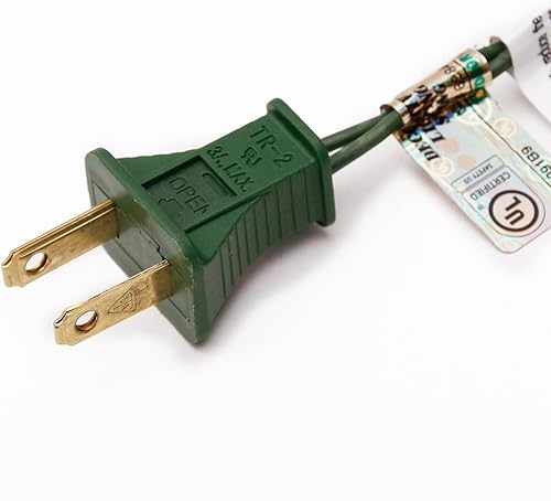 Miniatura 24 de Home Heritage Árbol de Navidad artificial Stanley de 7 pies, preiluminado con conos de pino y bayas, 350 luces incandescentes blancas y 335 puntas