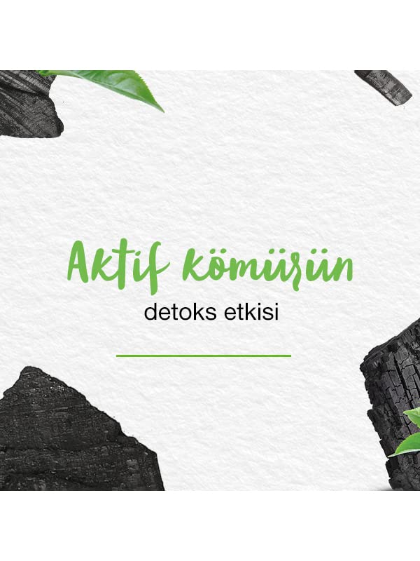 Himalaya Since 1930 Detoks Etkili Arındırıcı Yüz Maskesi, Aktif Kömür, Yeşil Çay, Parabensiz, Tüm Ciltler, 75 ml