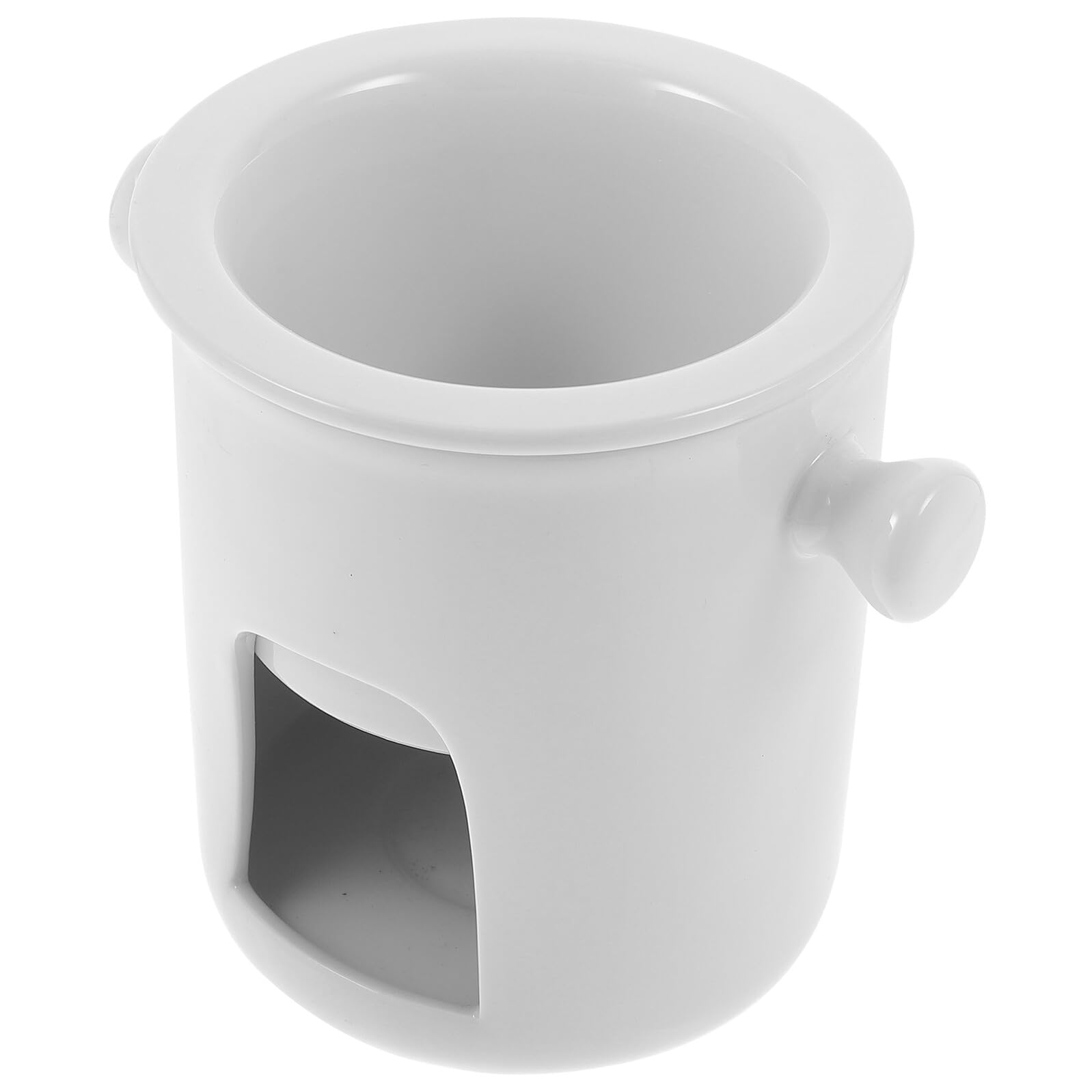 Gadpiparty Keramik Schokoladenfondue Topf, Weiß, Einzigartiges Design