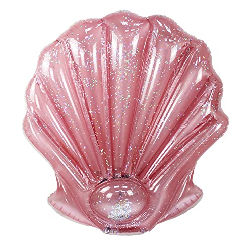 Flotador De Natación De Concha Marina Inflable, Balsa De Piscina De Concha Marina O Juguetes De Playa, Salón De Colchón De Piscina De Concha Marina, Para Adultos, Damas, Niñas, Mujeres, Decoración Cover