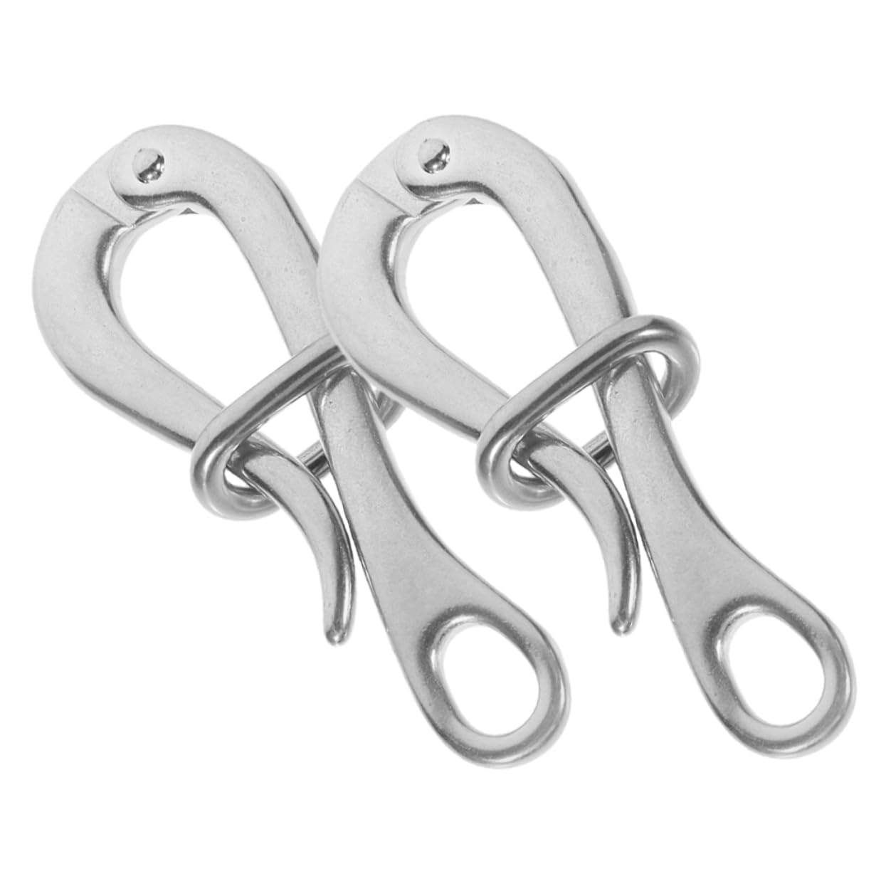 VANZACK Sturdy Stainless Steel Hook Quick Release Outdoor Sailing Hook for Lifeboat