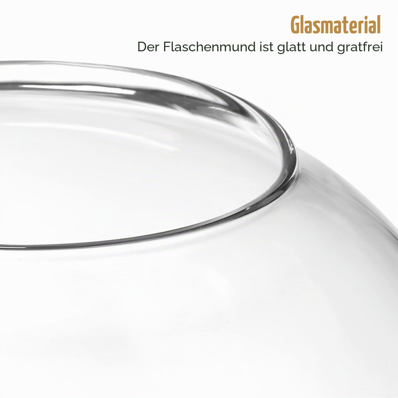iplusmile Pflanzenterrarium aus Glasflasche: Glas mit korkdeckel DIY Micro-Landschaftsflasche Für Fischschale Vase flaschengarten Pflanzen Terrarium(Nur Flaschen)