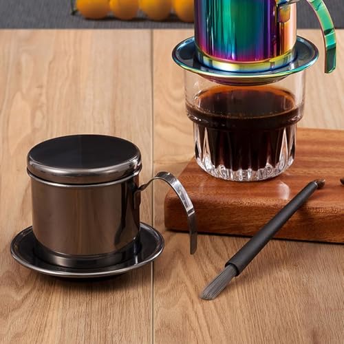 Machine à café en acier inoxydable à assemblage rapide avec double couche en maille - 6