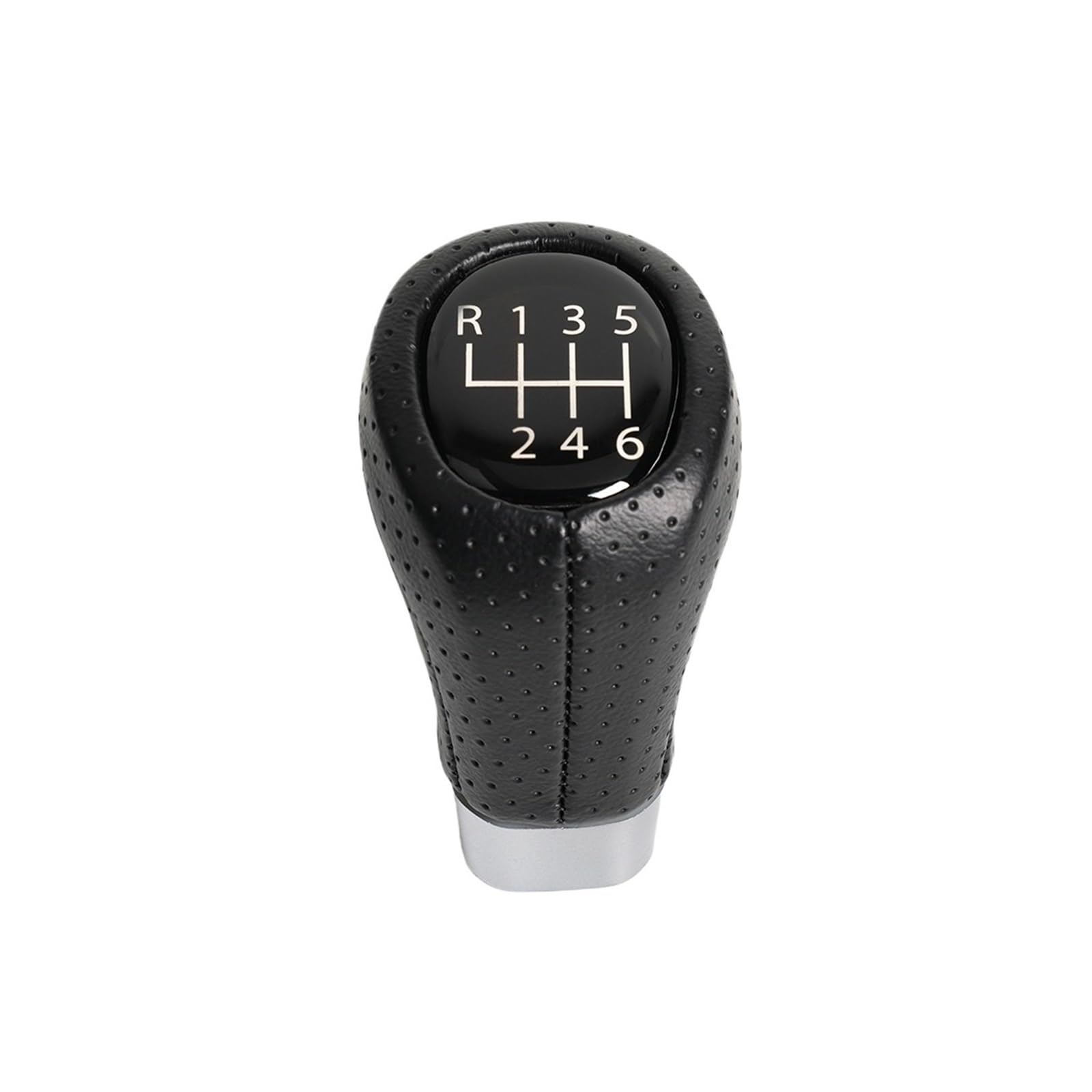 Grozzy Universal Shifter Handle 5/6 for Speed Gear Shift Knob Head Cover for BMW F20 F22 F30 F32 F10 E81 E82 E90 E91 E92(6 Speed)