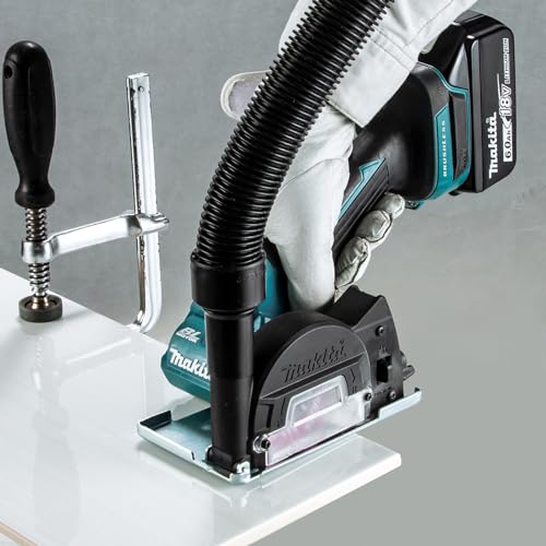 Makita DMC 300 RTJ Meuleuse d'angle sans fil 18 V 76 mm Brushless + 2x batterie 5 0 Ah + chargeur + Makpac - vue 5