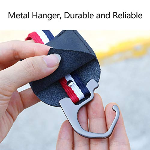 Yorten Assentos de ganchos de couro de alta qualidade Ganchos supressíveis Assentos traseiros Gancho