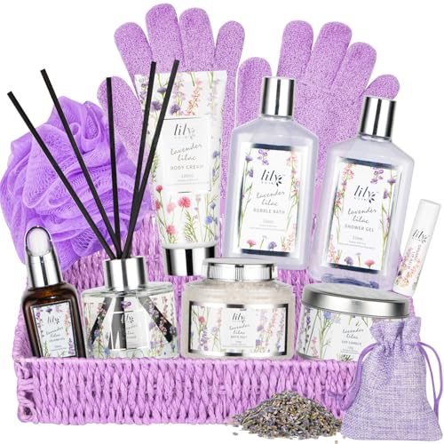 Mothers Day Gifts for Mom – Ultimate 14-Piece Aromatherapy Bath & Body Gift Set, Spa Gift Basket, Bath Collection with Bath Bomb | Christmas Birthday Gift, Perfect Present for Her & Mom All Occasions