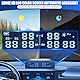 Liwogi Solar Reifendruckkontrollsystem Wohnmobil mit 6 Externen Sensoren, TPMS Reifendrucküberwachungssystem Reifendruckprüfer Wireless mit Alarmmodus, 9.9Bar/144Psi für 4/6 Rad lkw SUV Anhänger Auto