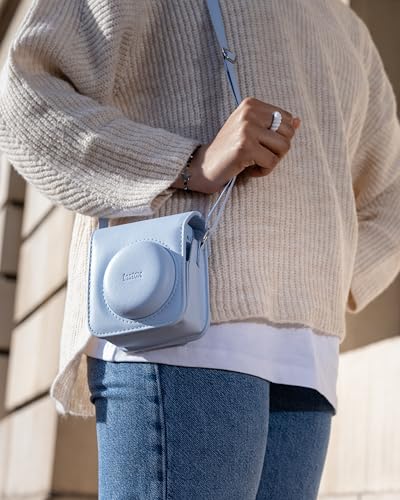 Funda para Cámara Instax Mini 12 Azul Pastel miniatura 2