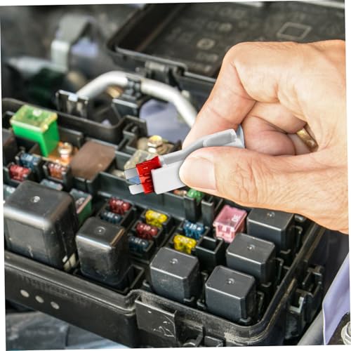 Kit de fusibles para automóvil PRETYZOOM, 1 set con probador y extractor, para autos, RV y embarcaciones, estuche portátil para organización fácil miniatura 6