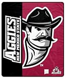 Proformance Home NCAA New Mexico St Aggies Endzone Ultra Soft Tailgate Throw