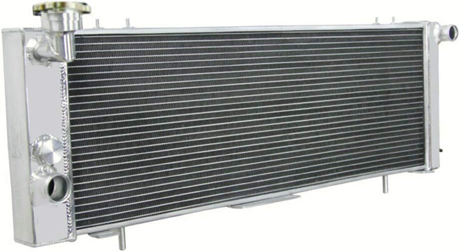3 Row Core Aluminum Radiators for 1991-2001 92 93 94 95 96 97 98 99 Jeep Cherokee XJ Comanche Manual, 2.5L 4.0L L4 L6 Engines