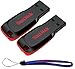 SanDisk Cruzer Two Pack 8GB ( 8GB x 2 = 16G ) Cruzer Blade USB 2 . 0 Flash Drive Jump Drive Pen Drive SDCZ50 - Two Pack Plus ( 1 ) Everything But Stromboli ( TM ) Lanyard