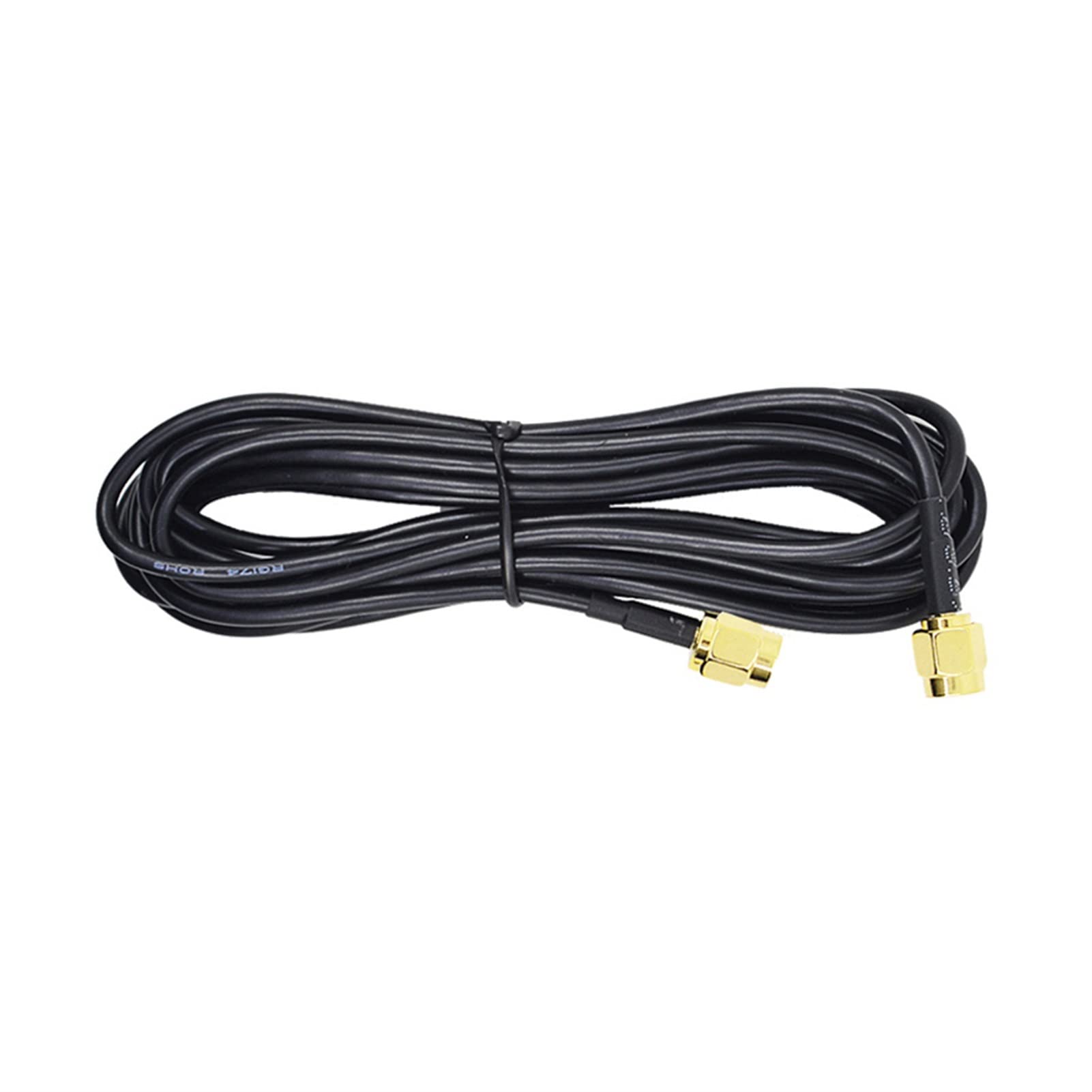 KLVN 1 0m 12m 15m 20m RG174 Fil d'alimentation du câble SMA Cordon d'extension mâle à mâle pour Une antenne de Pont routeur de réseau de réseau WiFi coaxial (Color : 15M)