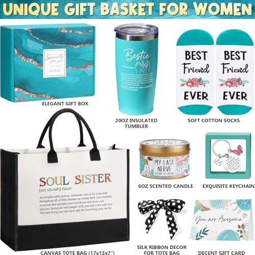 Image of Best Friend Christmas Birthday Gifts for Women, Friendship Gifts for Women