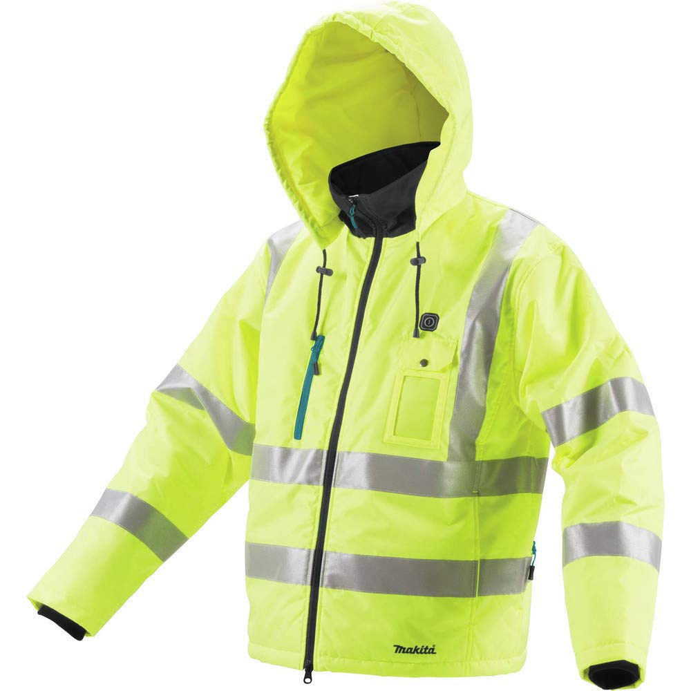 Amazon.com: Makita DCJ206ZXL 18V LXT High Visibility Heated Jacket