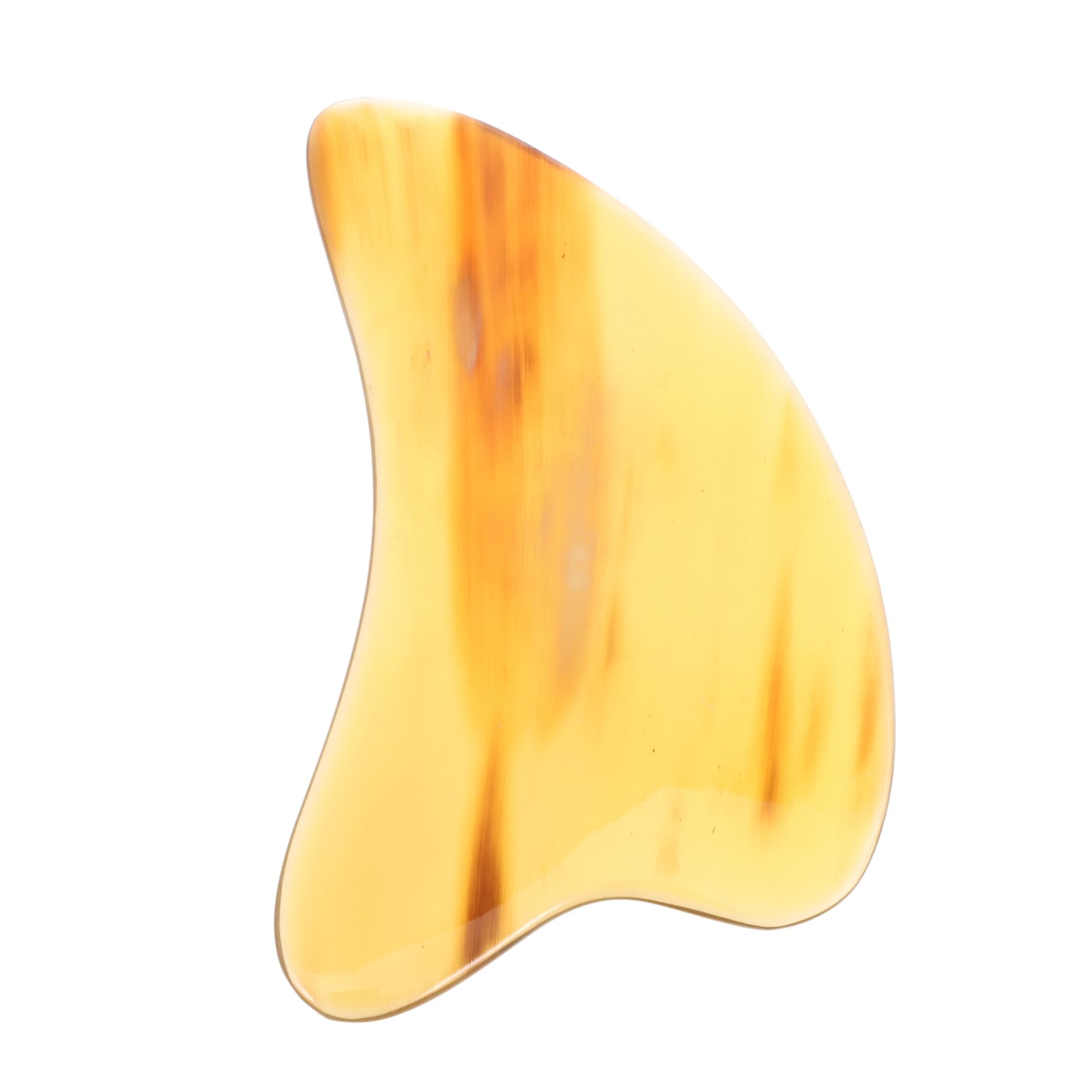 5 Piezas De Herramientas Portátiles De Masaje Facial Gua Sha Con Cuerno Para El Cuidado De La Piel Bordes Suaves Para Principiantes.