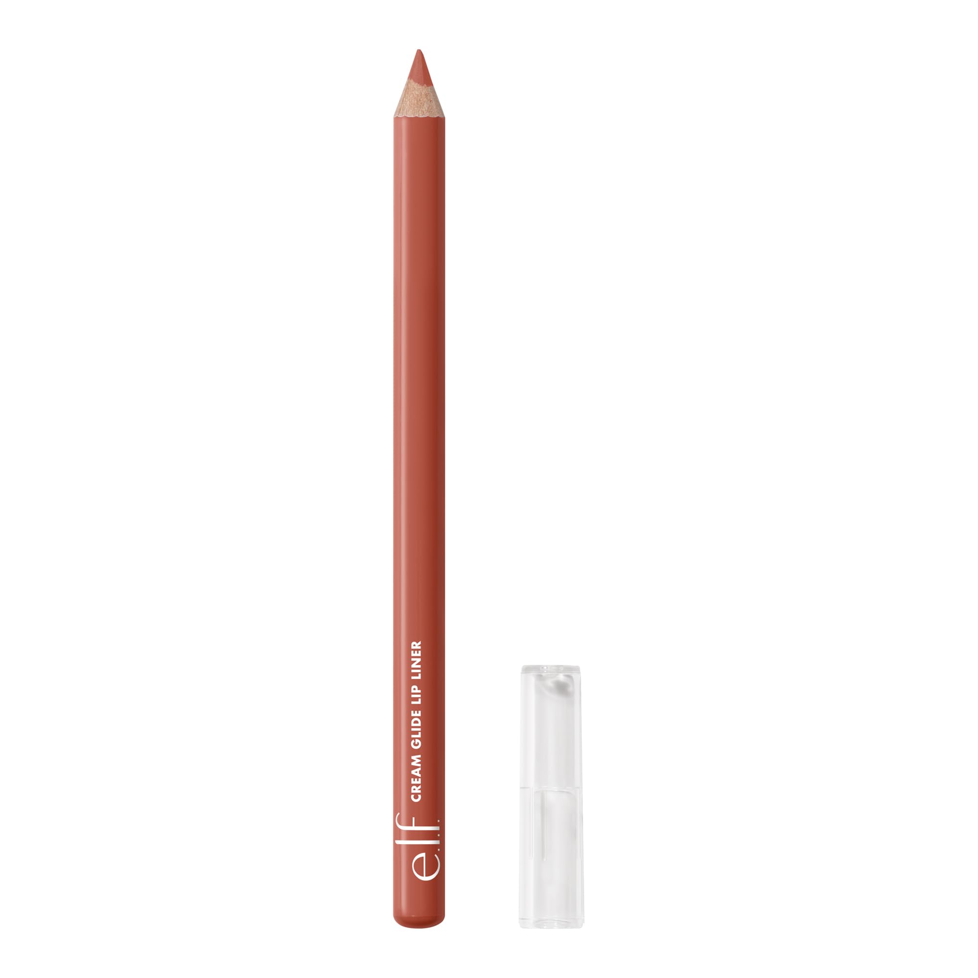 e.​l.​f. Cream Glide Cinnamatic Crayon à lèvres hautement pigmenté pour façonner et définir les lèvres, finition semi-​mate, végétalien et sans cruauté envers les animaux