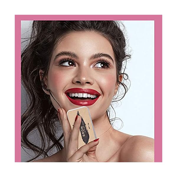 Eyebrow Soap, 3D Brows Styling Soap, Transparent Long Lasting Natural Eyebrow Wax Eyebrow Gel