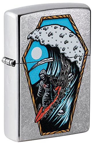 Zippo Reaper Surfer Diseño Cromado Pocket