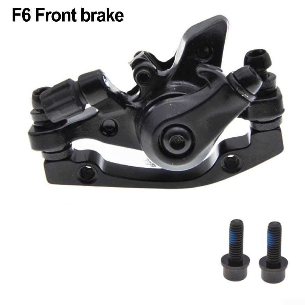 Disc Brake Caliper for Rotors 160mm Front and Rear Aluminum Alloy Mechanical Disc Brake Caliper for Mountain Bikes Folding Bikes Road Bikes(front brake)